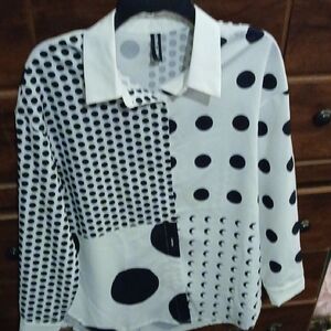 Polka Dot Women's Blouse